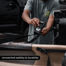 Heavy Duty Ratchet Tie Down Straps with Soft Loops (1.6" x 8 ft) | AAR Certified Break Strength (5,208 lbs)-4