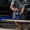 Heavy Duty Ratchet Tie Down Straps with Soft Loops (1.6" x 8 ft) | AAR Certified Break Strength (5,208 lbs)-25