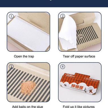 Roach Motel 10 Pack - Effective Cockroach Killer - 0