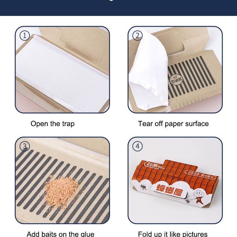 Roach Motel 10 Pack - Effective Cockroach Killer - 0
