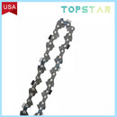2 Pack 14" Chainsaw Chain for Worx WG384 Cordless Blade 3/8" LP .043 Gauge 52DL-4