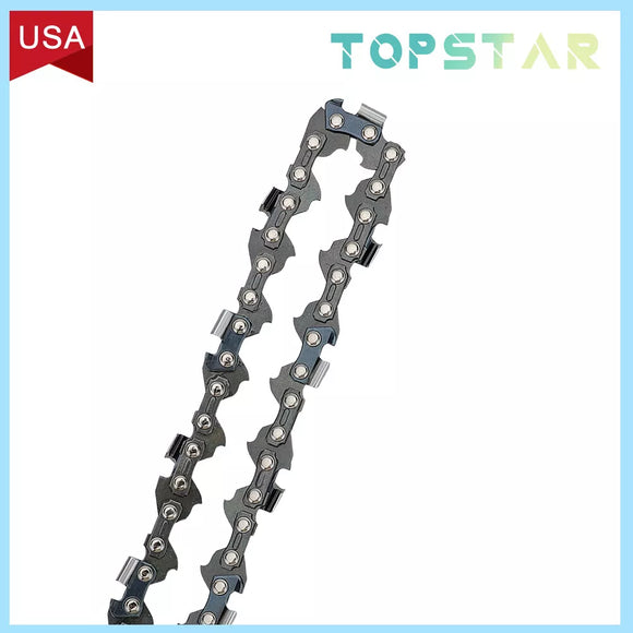 2 Pack 14" Chainsaw Chain for Worx WG384 Cordless Blade 3/8" LP .043 Gauge 52DL