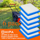 6Pcs Air Filter Lawn Mower Filters for Briggs & Stratton 491588 491588S 399959-1