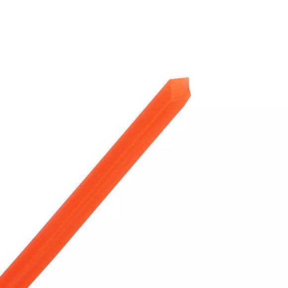 Gauge Weed Eater Orange 2.4 mm/.095" Square String Trimmer Line 255.84 feet