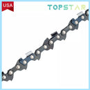2 Pack 14" Chainsaw Chain for Worx WG384 Cordless Blade 3/8" LP .043 Gauge 52DL-7