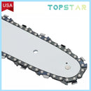 2 Pack 14" Chainsaw Chain for Worx WG384 Cordless Blade 3/8" LP .043 Gauge 52DL-3