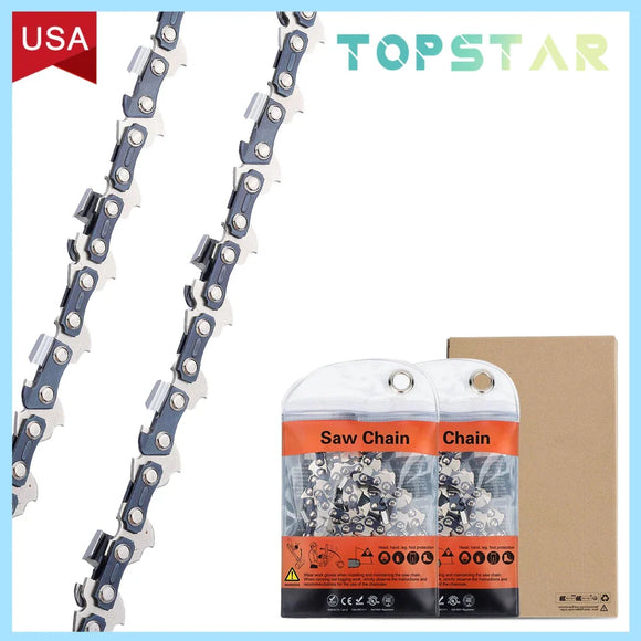2Pack 14" Chainsaw Chain For Echo CS-310 CS-352 CS-341 CS-370 3/8" LP .050 52 DL