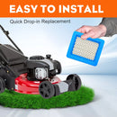 6Pcs Air Filter Lawn Mower Filters for Briggs & Stratton 491588 491588S 399959-6