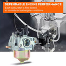GX160 Carburetor For Honda 2KW to 4KW 5.5hp 6.5hp GX160 GX200 Gasoline Generator-6