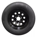 (Set of 4) Antego Tire and Wheel  205/75R15 Highway Terrain – 15.0-Inch Rim, 8-Ply-Ply Strength, Load 107.0, Speed M – Heavy-Duty Trailer Tire | A15604510096108ST20575R15-B4-1