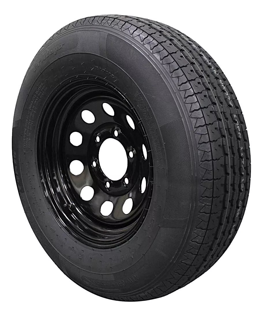 (Set of 2) Antego Tire and Wheel Heavy-Duty 225/75R15 Highway Terrain – 10-Ply-Ply, 15.0-Inch Wheel, Designed for Secure & Stable Towing | A15604520096110ST22575R15-B2 - 0