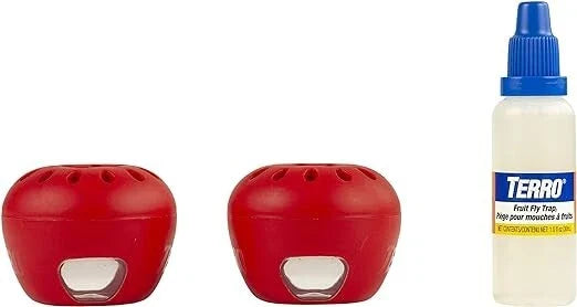Indoor Fruit Fly Trap, (2-count) 4 Traps , Terro In Built With Window Sinks