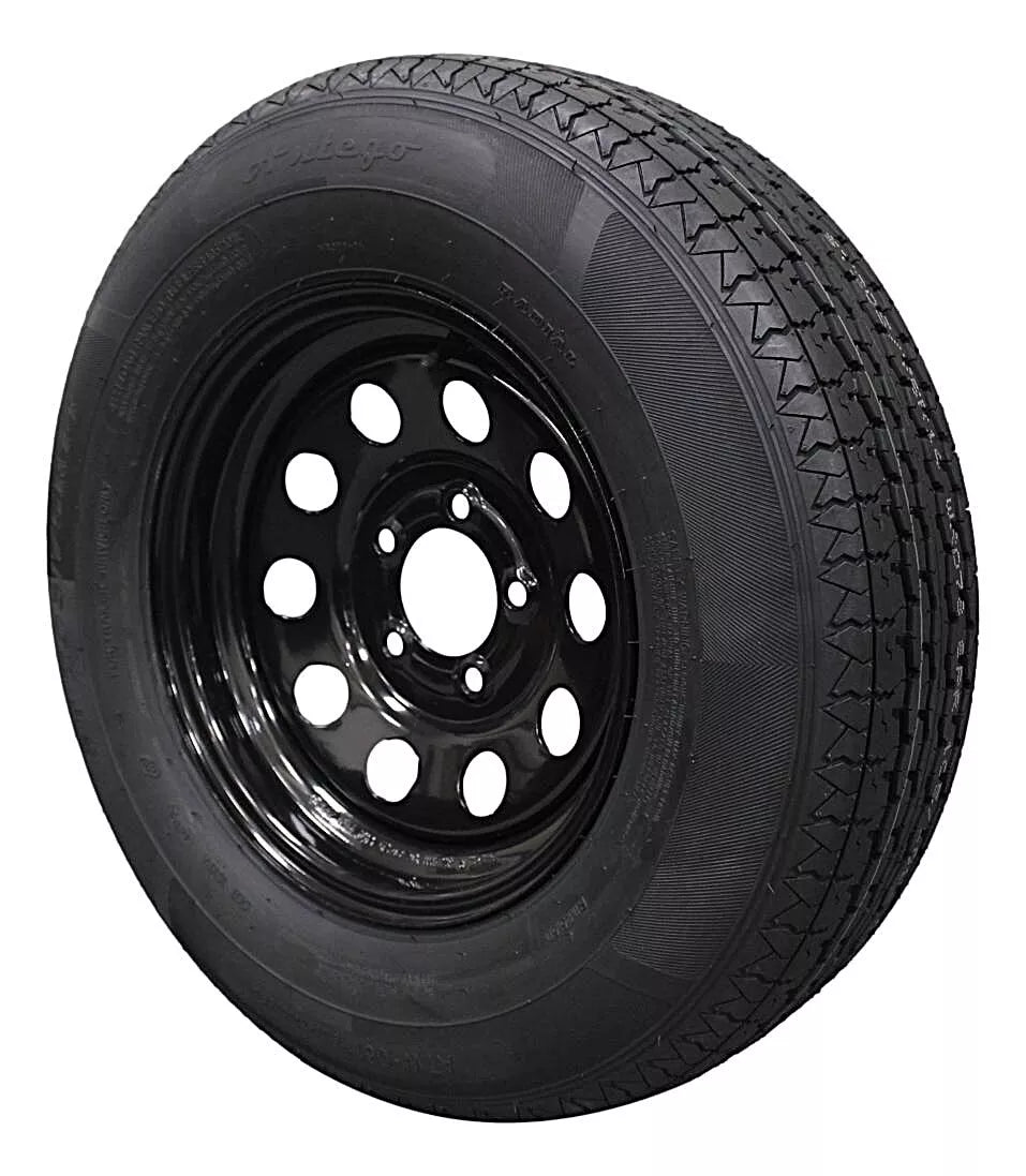 (Set of 2) Antego Tire and Wheel 205/75R14 Trailer Tire – Reinforced 8-Ply-Ply Design, 14.0-Inch Rim – Built for Long-Distance Hauling & Stability | A140554020096108ST20575R14-B2 - 0