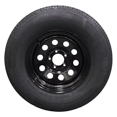 (Single Assembly) Antego Tire and Wheel 225/75R15 Trailer Tire – Reinforced 10-Ply-Ply Design, 15.0-Inch Rim – Built for Long-Distance Hauling & Stability | A15604510096110ST22575R15