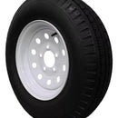 (Set of 4) Antego Tire and Wheel 185/80D13 Highway Terrain Trailer Tire & Wheel – 13.0-Inch Pre-Mounted Rim, 8-Ply-Ply Build, Perfect for Utility & Cargo Use | A130454500116206ST18580D13-B4-1