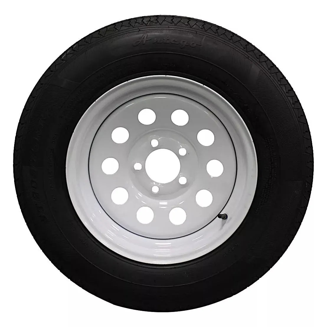 (Single Assembly) Antego Tire and Wheel Heavy-Duty 205/75R15 Highway Terrain – 6-Ply-Ply, 15.0-Inch Wheel, Designed for Secure & Stable Towing | A15604510116108ST20575R15
