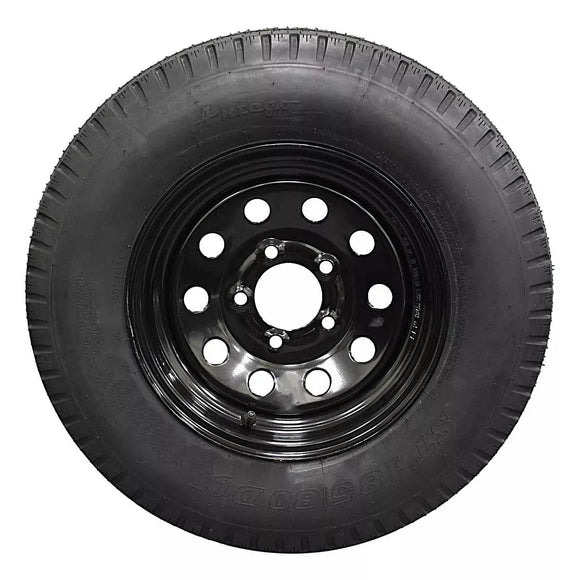 (Set of 4) Antego Tire and Wheel 185/80D13 Trailer Tire – Reinforced 8-Ply-Ply Design, 13.0-Inch Rim – Built for Long-Distance Hauling & Stability | A130454500096206ST18580D13-B4