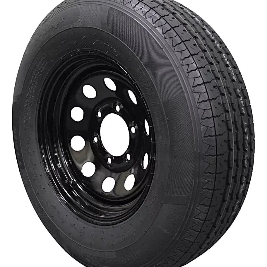 (Set of 2) Antego Tire and Wheel Heavy-Duty 225/75R15 Highway Terrain – 10-Ply-Ply, 15.0-Inch Wheel, Designed for Secure & Stable Towing | A15604520096110ST22575R15-B2 - 0