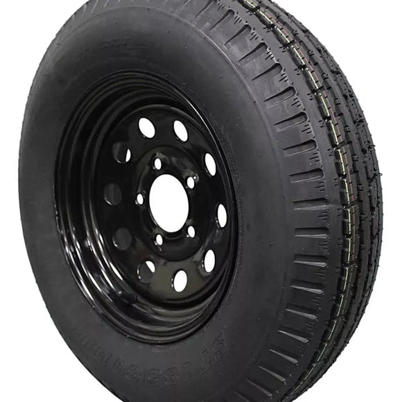 (Set of 4) Antego Tire and Wheel 185/80D13 Trailer Tire – Reinforced 8-Ply-Ply Design, 13.0-Inch Rim – Built for Long-Distance Hauling & Stability | A130454500096206ST18580D13-B4
