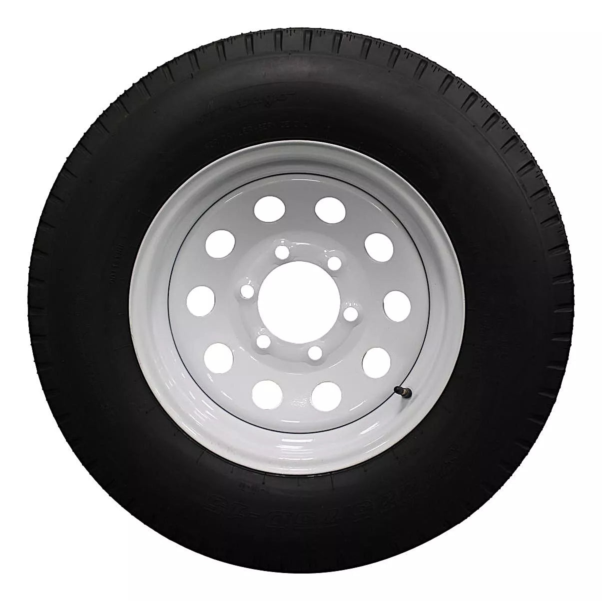 (Single Assembly) Antego Tire and Wheel  225/75D15 Highway Terrain – 15.0-Inch Rim, 8-Ply-Ply Strength, Load 113.0, Speed M – Heavy-Duty Trailer Tire | A15604520116208ST22575D15