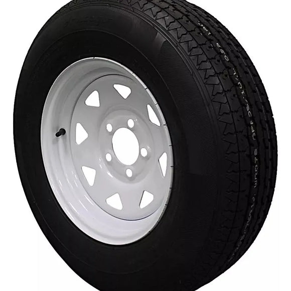 (Single Assembly) Antego Tire and Wheel  205/75R14 Highway Terrain Assembly – Optimized for High Load Performance, 14.0-Inch Rim, Load 105.0, Speed M | A140554020116108ST20575R14