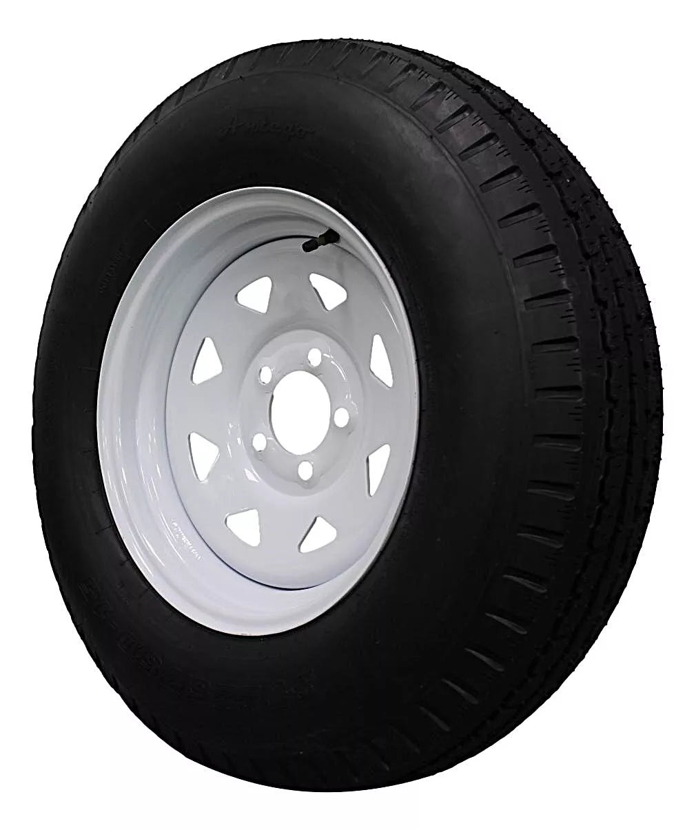 (Set of 2) Antego Tire and Wheel 225/75D15 Trailer Tire – Reinforced 8-Ply-Ply Design, 15.0-Inch Rim – Built for Long-Distance Hauling & Stability | A15604500116208ST22575D15-B2 - 0