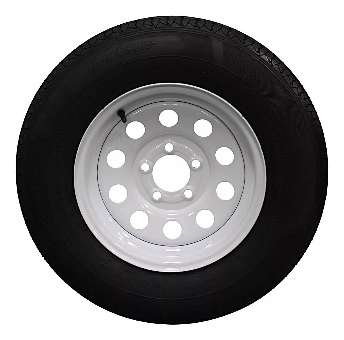 (Single Assembly) Antego Tire and Wheel Heavy-Duty 205/75R14 Highway Terrain – 8-Ply-Ply, 14.0-Inch Wheel, Designed for Secure & Stable Towing | A140554010116108ST20575R14