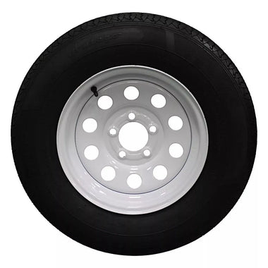 (Single Assembly) Antego Tire and Wheel Heavy-Duty 205/75R14 Highway Terrain – 8-Ply-Ply, 14.0-Inch Wheel, Designed for Secure & Stable Towing | A140554010116108ST20575R14