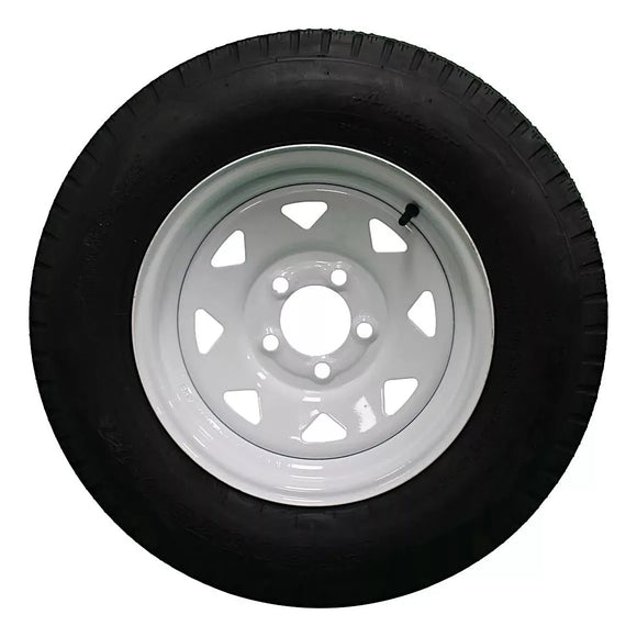 (Set of 2) Antego Tire and Wheel 205/75D14 Trailer Tire – Reinforced 6-Ply-Ply Design, 14.0-Inch Rim – Built for Long-Distance Hauling & Stability | A140554020116206ST20575D14-B2