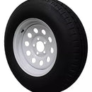 (Set of 4) Antego Tire and Wheel 225/75D15 Highway Terrain Trailer Tire & Wheel – 15.0-Inch Pre-Mounted Rim, 8-Ply-Ply Build, Perfect for Utility & Cargo Use | A15604510116208ST22575D15-B4-2