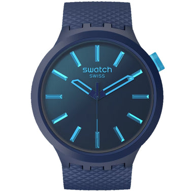 Swatch Men's Big Bold Essentials Indigo Glow