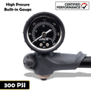 ShockPro™ Mountain Bike Shock Pump with Gauge - 300 PSI-4