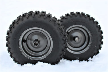 13x4.10-6 Tire Wheel Assembly with Non-Directional Snow Tire (Set of 2)  Ariens 07101238 - 0