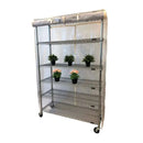 Storage Shelving Unit Cover, fits racks 36"W x 14"D x 54"H all see through mesh PVC-3
