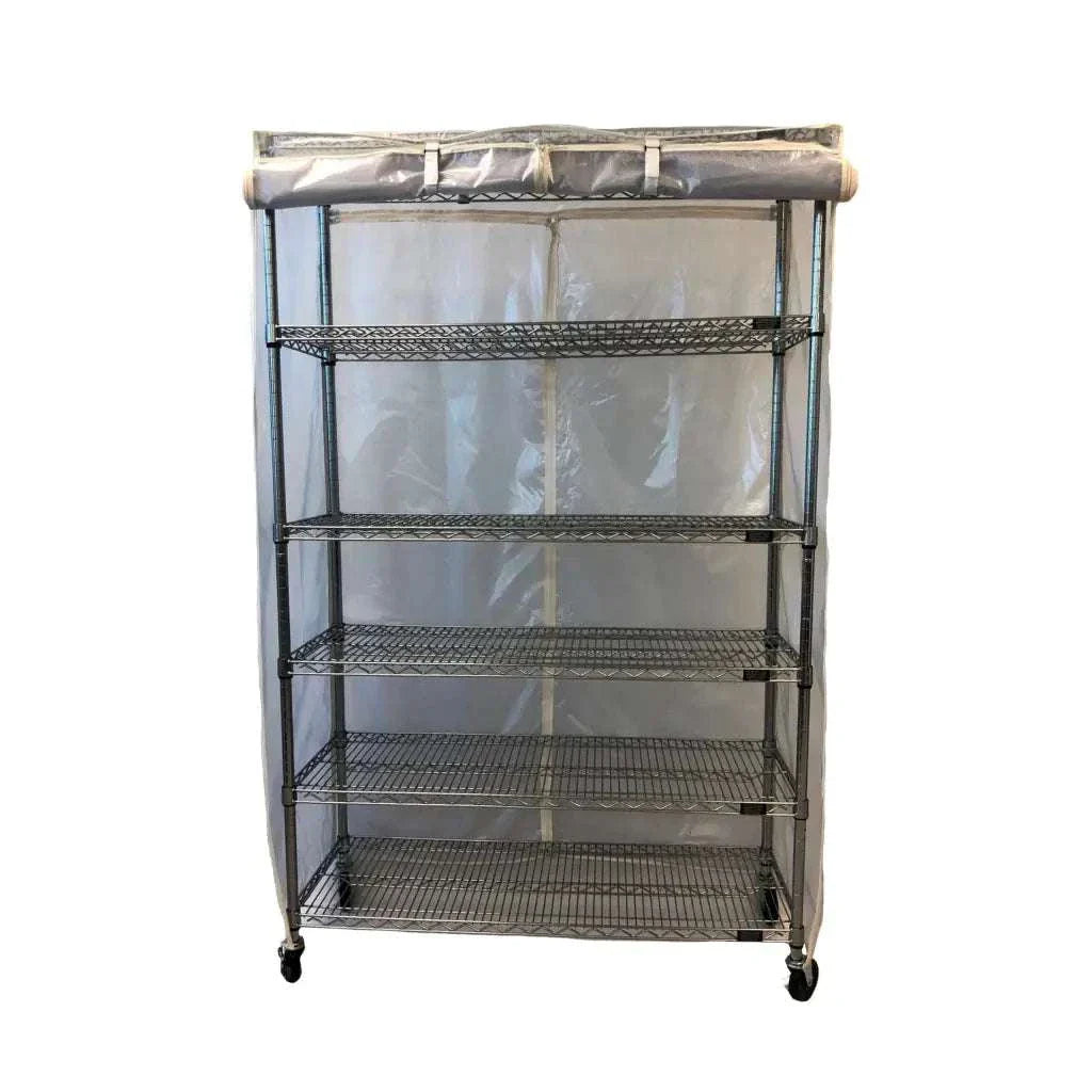 See Though Storage Rack Storage Shelving Unit Cover, fits racks 36
