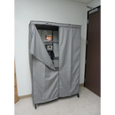 Storage Shelving Unit Cover, fits racks 60"W x 18"D x 72"H in Grey-6