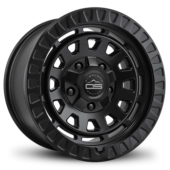 Overland Sector Venture 17x9 -12 5x114.3/5x127mm 71.5mm Satin Black