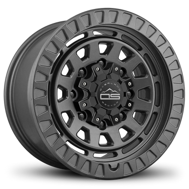 Overland Sector Venture 17x9 +0 8x165mm 121.2mm Satin Grey