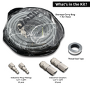 ViperFlow Poly Air Hose Kit - 1/4" x 30 ft.-2