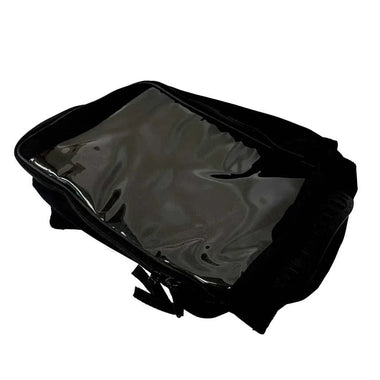Water-Resistant, Magnetic Motorcycle Tank Bag with Window: Black, Universal Fit, 10 Liter Capacity - 0