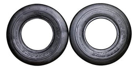 Set of 2) 13x5.00-6 Ribbed Tread Tires for Mowers.
