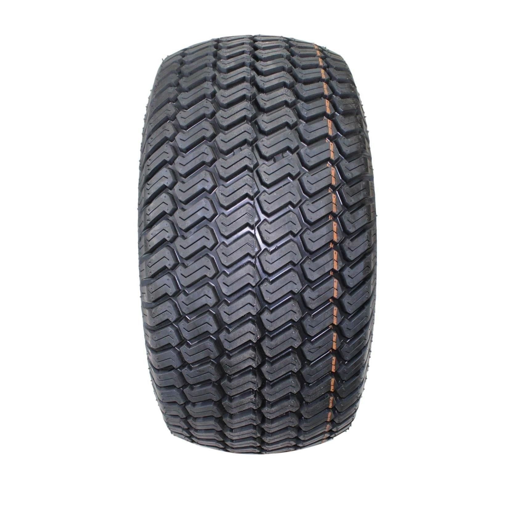 (Set of 2) 20x10.00-8 Tires & Wheels 4 Ply for Lawn & Garden Mower Turf Tires ATW-003 Tread.