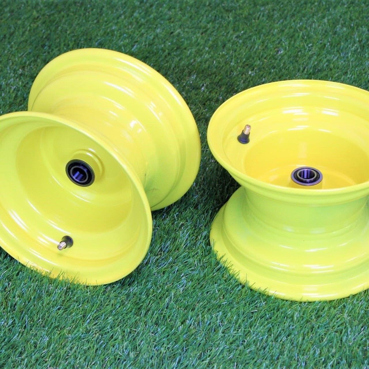 16x6.50-8 Tires & Wheels 4 Ply for Lawn & Garden Mower Turf Tires .75" Bearing (Set of 2).