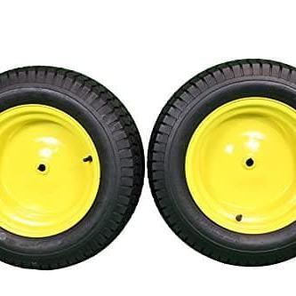 22x9.50-12 4 Ply Turf Tires & Wheels for John Deere Lawn & Garden Mower Turf Tires (Set of Two).