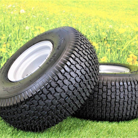20x8.00-8 Tires with 8x7 Wheels 4 Ply for Lawn & Garden Mower Turf Tires (Set of 2) Husqvarna15.