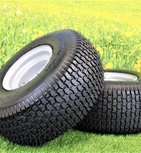 Set Of 2 Grassmaster XT Turf Tires | 20x8.00-8 4 Ply For Lawn Mowers & Tractors - Fits Cub Cadet, Husqvarna & More