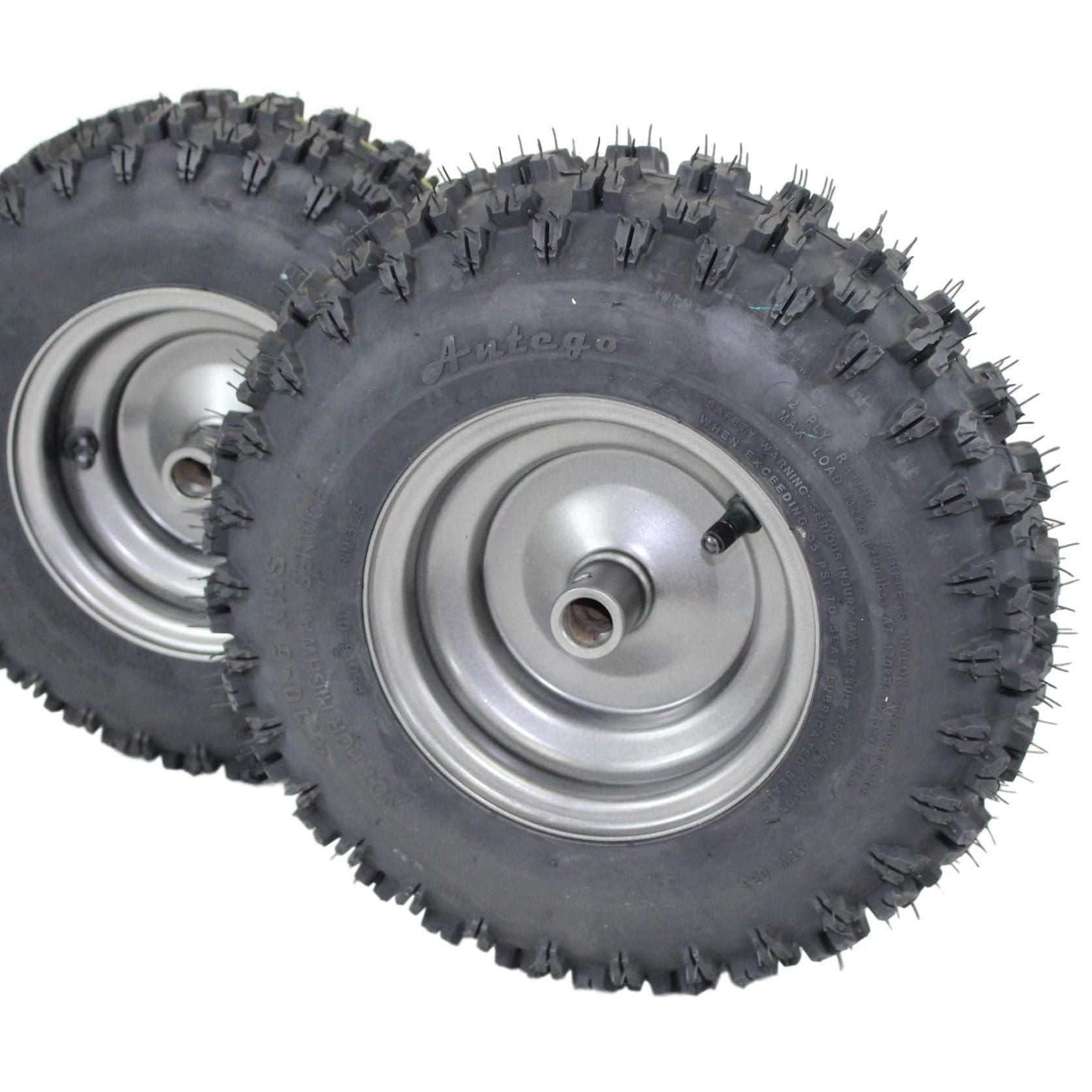 13x4.10-6 Tire Wheel Assembly with Non-Directional Snow Tire (Set of 2)  Ariens 07101238.