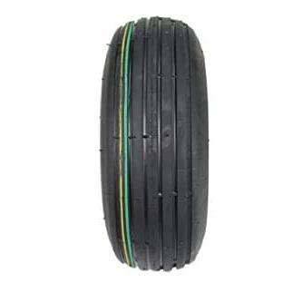 13x5.00-6  4 Ply Tires & 6x3.25 John Deere Wheels  for Lawn & Garden Mower Turf Tires (Set of 2).