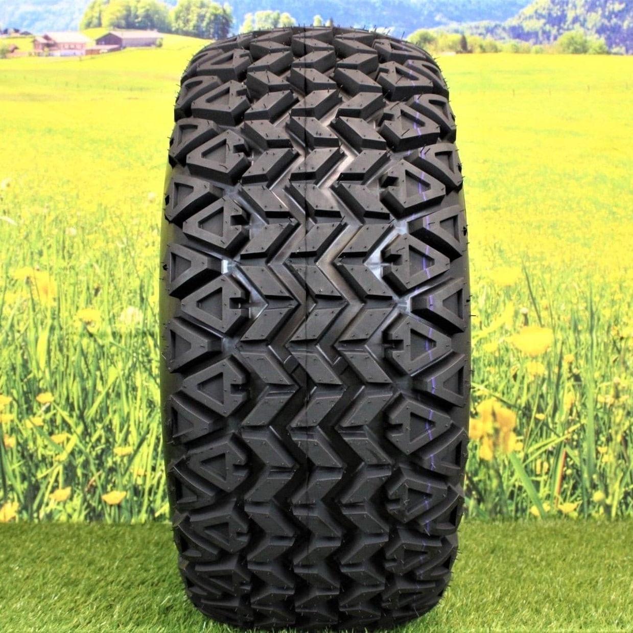 (Qty:1) 25x10.00-12 tire with 4 Hole wheel for Kubota RTV’s 900, 1100, 1140 UTV’s Assy 6 Ply ATW-045.