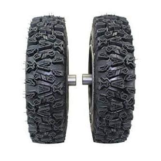 16x4.80-8 Snow Tire and 8x3.75 Wheel Assembly with New Improved Non Directional Snow Tire (Set of 2) Ariens 07101208.